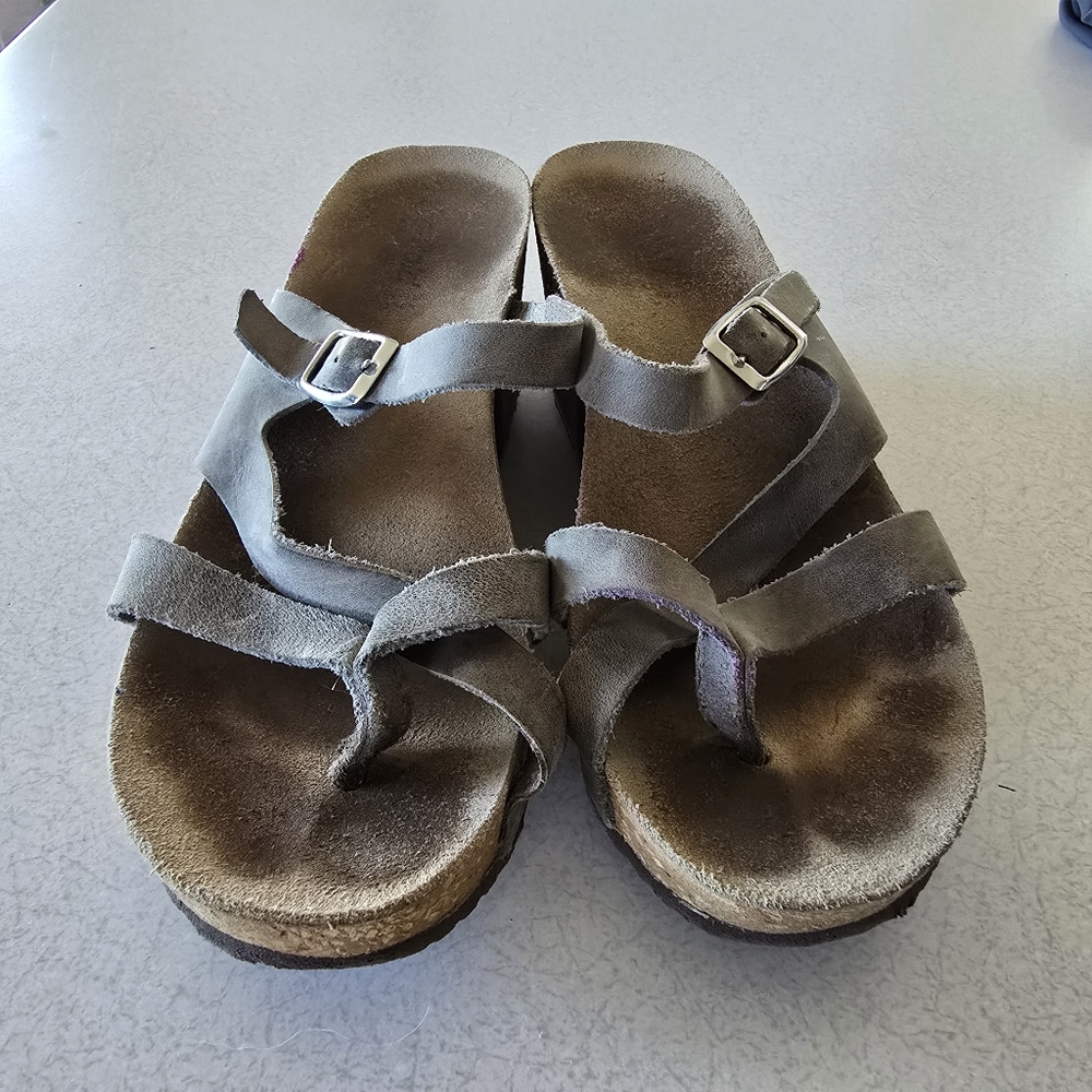 Strappy Wedge Sandals